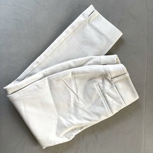 White chino pants